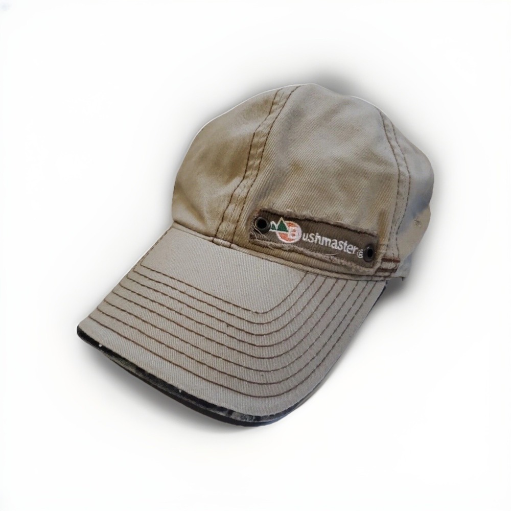 Bushmaster Men's‎ Baseball Cap Beige Embroidered Adjustable Camouflage